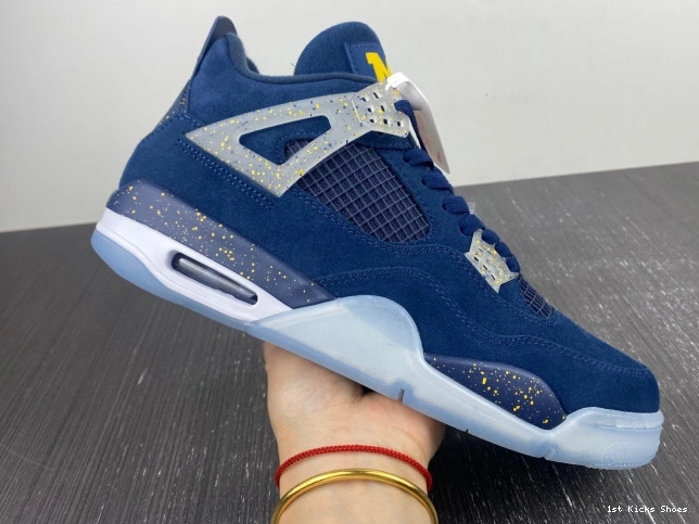 1st Kicks (PE) Michigan 4 Air Retro Jordan AJ4-1036660 0725